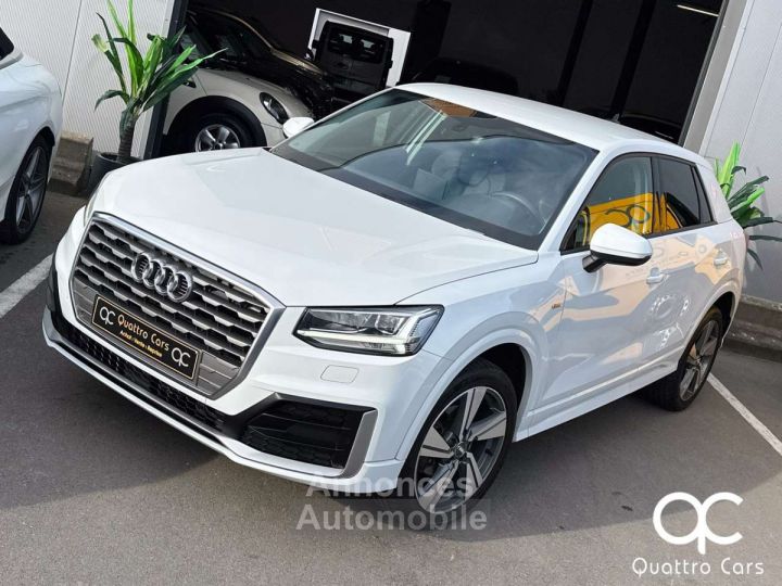 Audi Q2 10i S-LINE SUPER LOOK CUIR FEUX LED GPS GARANTIE - 1