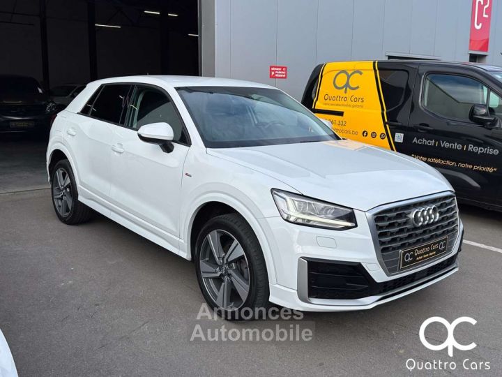 Audi Q2 10i S-LINE SUPER LOOK CUIR FEUX LED GPS GARANTIE - 4
