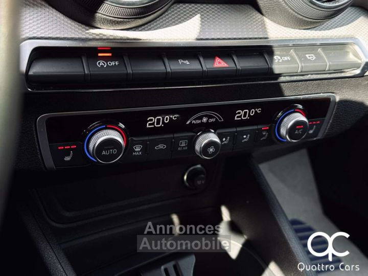 Audi Q2 10i S-LINE SUPER LOOK CUIR FEUX LED GPS GARANTIE - 20