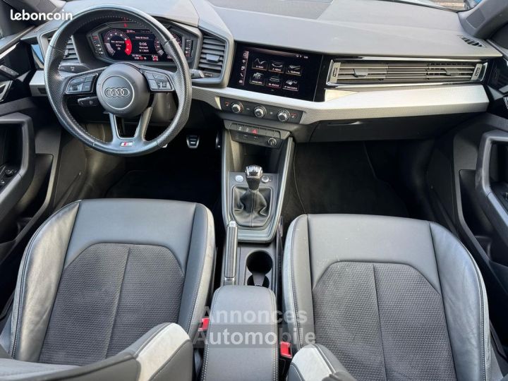Audi A1 116CH S LINE Garantie 6 ans City Carver Keyless LED Carplay Sièges chauffants 17P 385-mois - 4