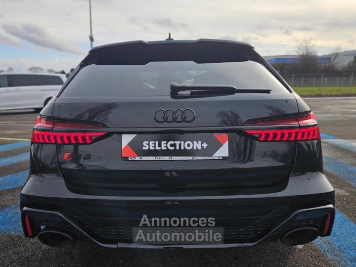 Audi RS6 AVANT Quattro 40i V8 TFSI - 600 - BVA Tiptronic BREAK véhicule Français - 6