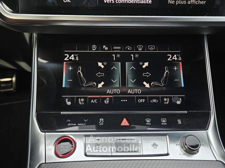 Audi RS6 AVANT Quattro 40i V8 TFSI - 600 - BVA Tiptronic BREAK véhicule Français - 15