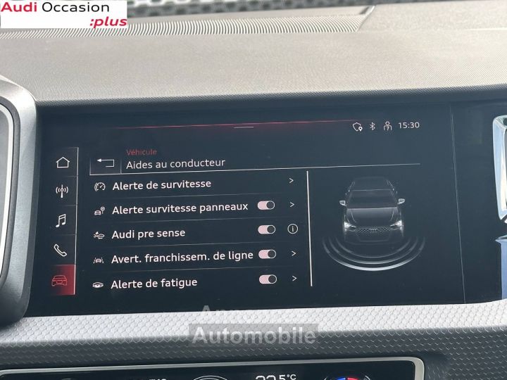 Audi A1 Sportback 30 TFSI 116 ch S tronic 7 Advanced - 13