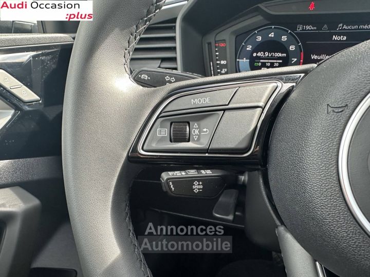 Audi A1 Sportback 30 TFSI 116 ch S tronic 7 Advanced - 23