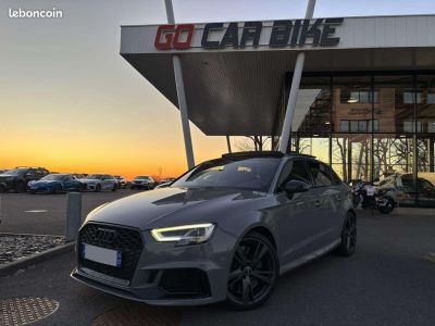 Audi RS3 Sportback TFSI 400CH S-tronic Malus payé Suivie complet Garantie 6 ans Toit ouvrant Baquets RS chauffants Pack black Caméra de recul Bang & Olufsen 19   - 1