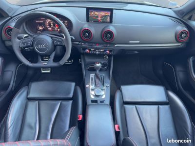 Audi RS3 Sportback TFSI 400CH S-tronic Malus payé Suivie complet Garantie 6 ans Toit ouvrant Baquets RS chauffants Pack black Caméra de recul Bang & Olufsen 19   - 4