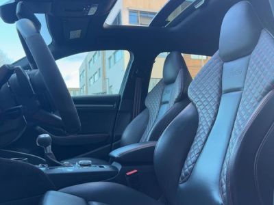 Audi RS3 Sportback TFSI 400CH S-tronic Malus payé Suivie complet Garantie 6 ans Toit ouvrant Baquets RS chauffants Pack black Caméra de recul Bang & Olufsen 19   - 5