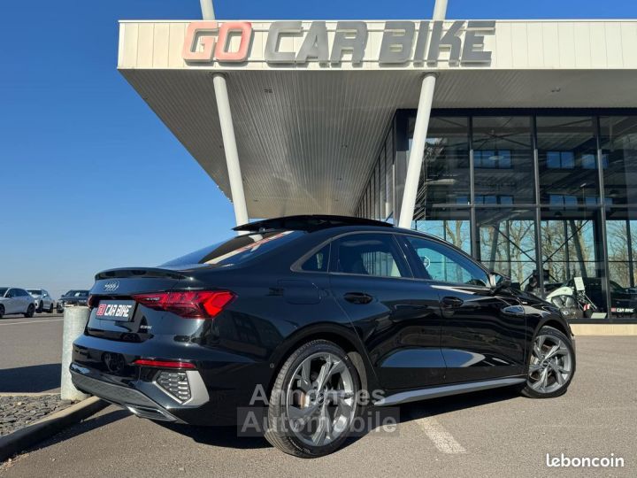 Audi A3 Berline S-Line 150CH S-Tronic Garantie 6 ans Toit ouvrant Camera de recul Affichage tête haute Apple CarPlay GPS 18P 429-mois - 2