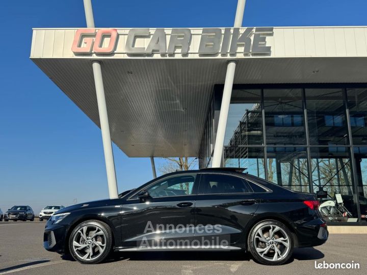 Audi A3 Berline S-Line 150CH S-Tronic Garantie 6 ans Toit ouvrant Camera de recul Affichage tête haute Apple CarPlay GPS 18P 429-mois - 3