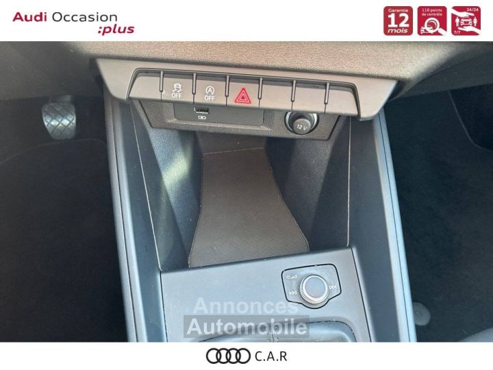 Audi A1 Sportback 25 TFSI 95 ch BVM5 - 10