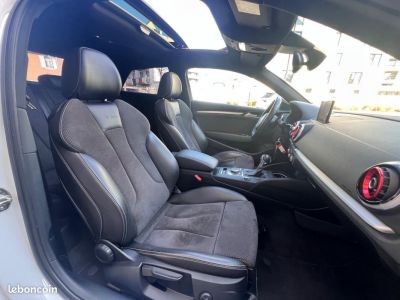 Audi A3 Sportback 14 COD 150 TFSI S-LINE S-TRONIC BVA-TOIT OUVRANT-SIEGE CHAUFFANTS GARANTIE 6   - 11