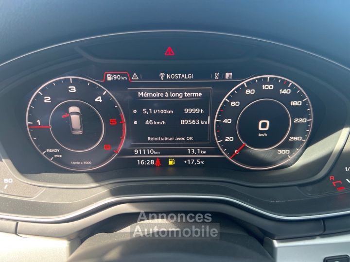 Audi A4 AVANT 20 TDI 150CH CUIR CHAUFFANT /GPS / REGULATEUR / CARPLAY - 13