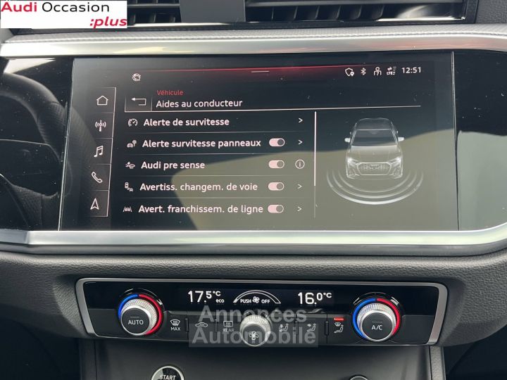 Audi Q3 Sportback 35 TDI 150 ch S tronic 7 S line - 19