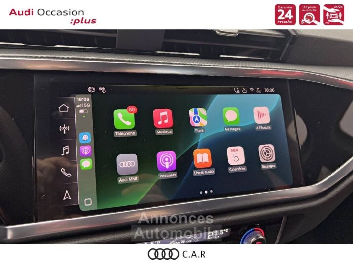 Audi Q3 35 TFSI 150 ch S tronic 7 Black Edition - 15