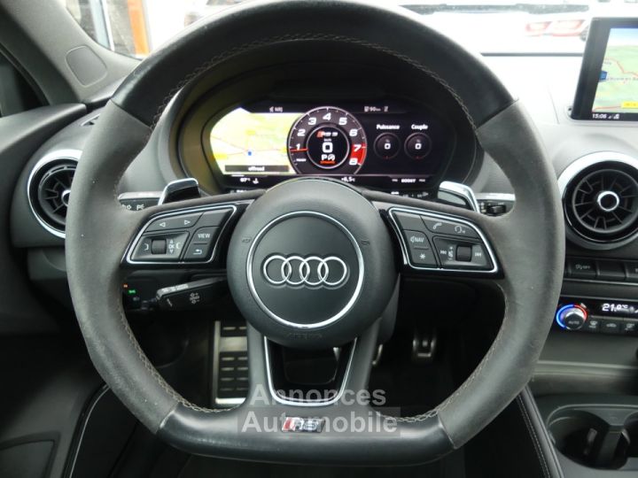 Audi RS3 SPORTBACK 25 TFSI 400CH QUATTRO S TRONIC 7 - 9