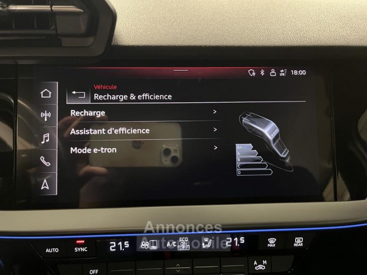 Audi A3 Sportback 14 40 TFSI e - 204 - BV S-Tronic 6 Design - 24
