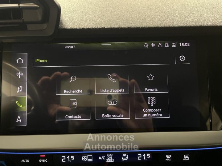 Audi A3 Sportback 14 40 TFSI e - 204 - BV S-Tronic 6 Design - 27