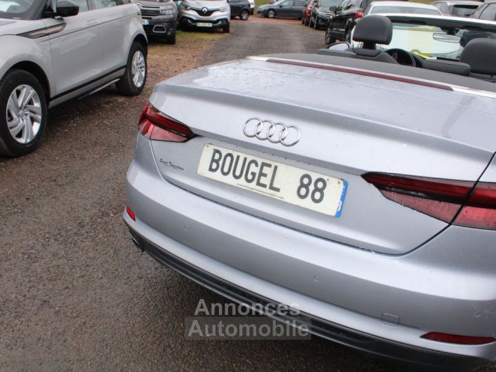Audi A5 CABRIOLET S-LINE 2L TDI 150 CV GPS 3D FULL LED JA19 ATTELAGE PK HIVER RÉGULATEUR BLUETOOTH - 3