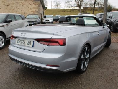 Audi A5 CABRIOLET S-LINE 2L TDI 150 CV GPS 3D FULL LED JA19 ATTELAGE PK HIVER RÉGULATEUR BLUETOOTH   - 4