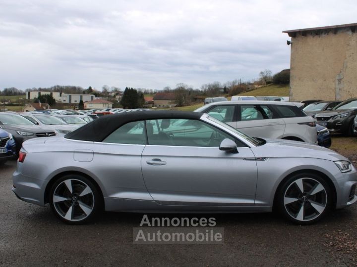 Audi A5 CABRIOLET S-LINE 2L TDI 150 CV GPS 3D FULL LED JA19 ATTELAGE PK HIVER RÉGULATEUR BLUETOOTH - 9