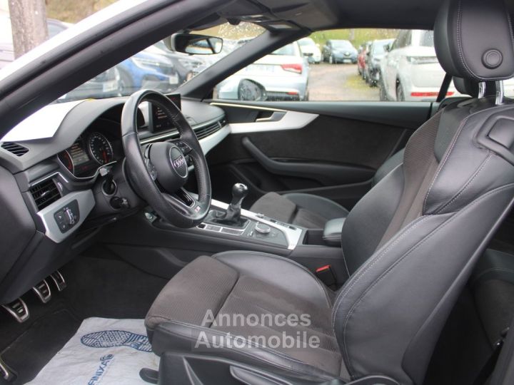 Audi A5 CABRIOLET S-LINE 2L TDI 150 CV GPS 3D FULL LED JA19 ATTELAGE PK HIVER RÉGULATEUR BLUETOOTH - 10