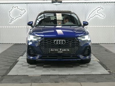 Audi Q3 Sportback 45 tfsie 245 ch s tronic line 1ere main francais tva recuperable loa lld credit virtual cockpit toit panoramique camera key less go volant meplat 529-   - 2