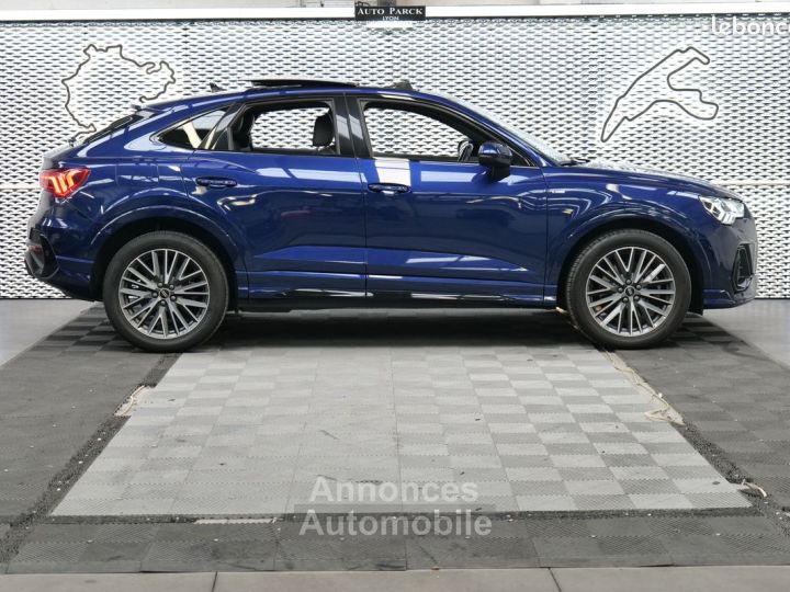 Audi Q3 Sportback 45 tfsie 245 ch s tronic line 1ere main francais tva recuperable loa lld credit virtual cockpit toit panoramique camera key less go volant meplat 529- - 3