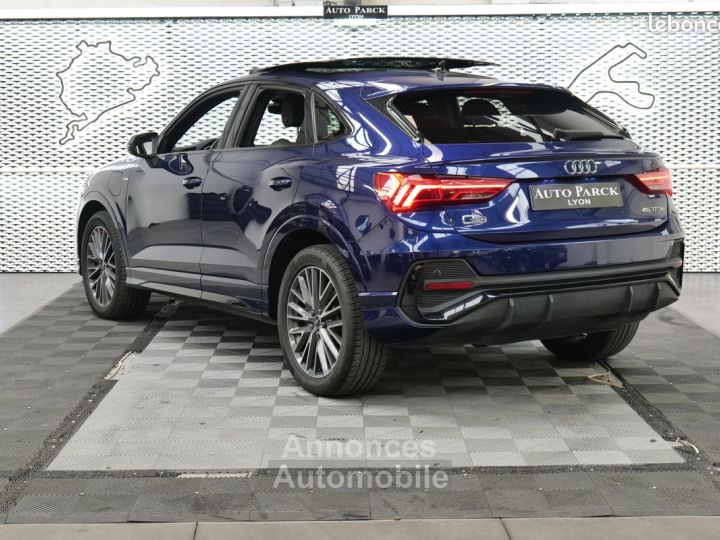 Audi Q3 Sportback 45 tfsie 245 ch s tronic line 1ere main francais tva recuperable loa lld credit virtual cockpit toit panoramique camera key less go volant meplat 529- - 4