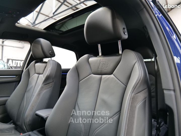 Audi Q3 Sportback 45 tfsie 245 ch s tronic line 1ere main francais tva recuperable loa lld credit virtual cockpit toit panoramique camera key less go volant meplat 529- - 7