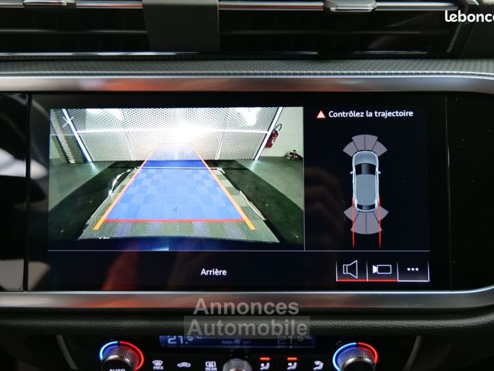 Audi Q3 Sportback 45 tfsie 245 ch s tronic line 1ere main francais tva recuperable loa lld credit virtual cockpit toit panoramique camera key less go volant meplat 529- - 8
