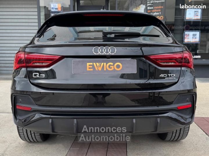 Audi Q3 Sportback 20 40 TDI 190ch S line QUATTRO S-TRONIC BVA 1ère Main Entretien complet - 5