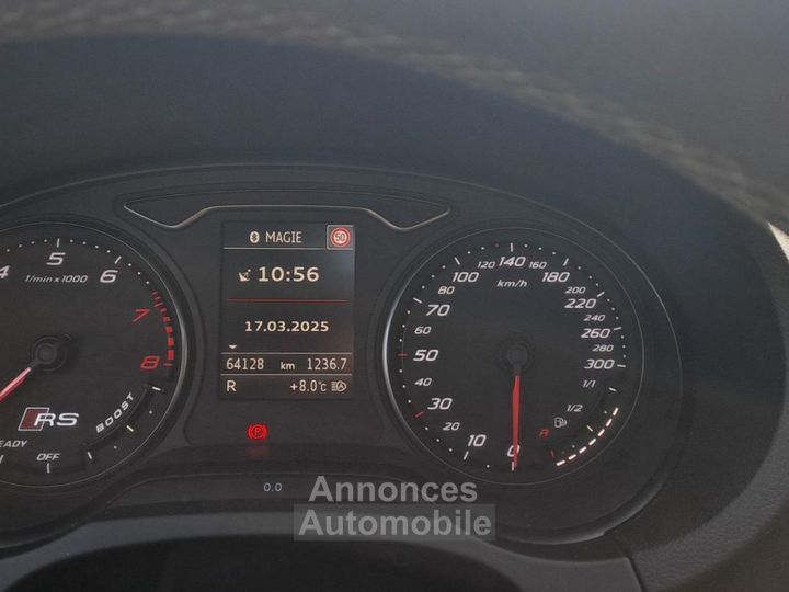 Audi RS3 25 TFSI 365ch BLACK PACK QUATTRO - 19