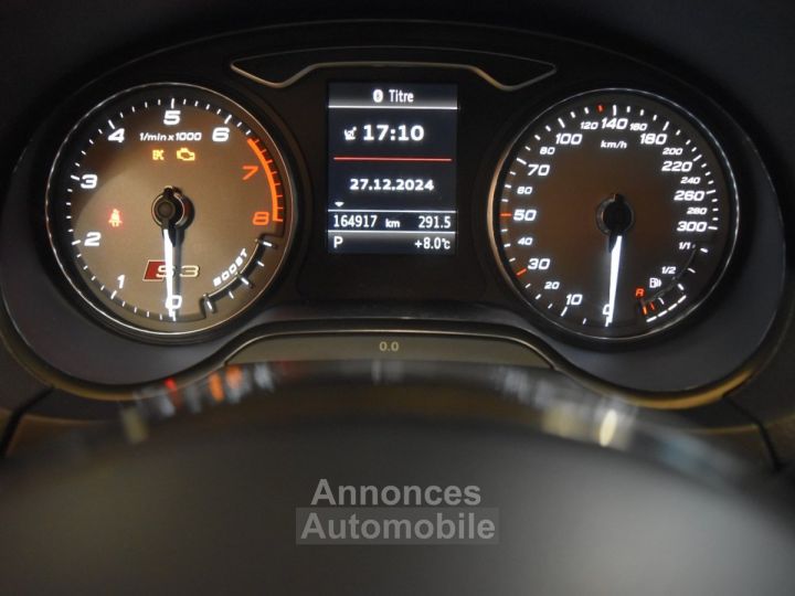 Audi S3 SPORTBACK 20 TFSI 300 Quattro S-Tronic 6 - 19