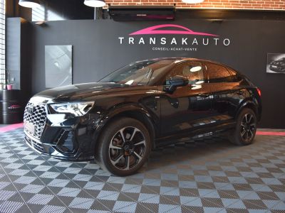 Audi Q3 Sportback 45 TFSIe 245 ch S tronic 6 S line / FULL BLACK / GARANTIE CONSTRUCTEUR 2028 / VOLANT SPORT / VIRTUAL   - 1