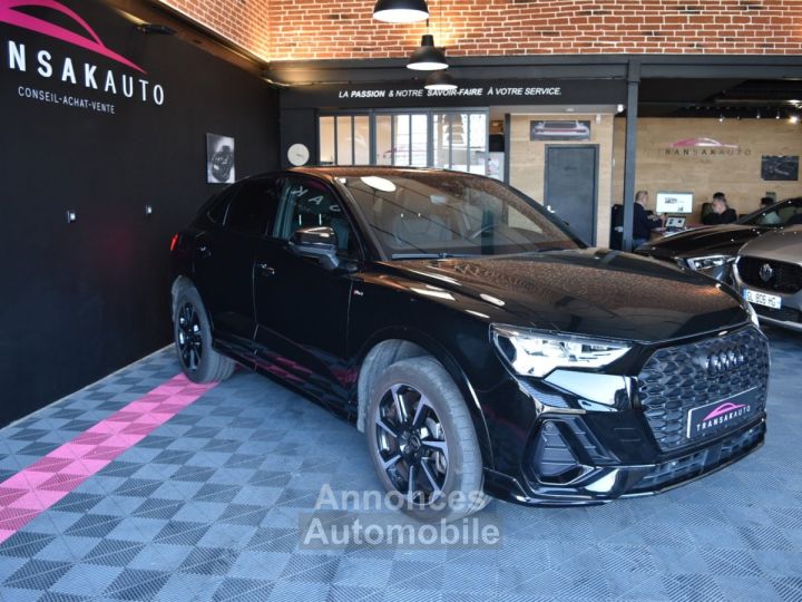 Audi Q3 Sportback 45 TFSIe 245 ch S tronic 6 S line / FULL BLACK / GARANTIE CONSTRUCTEUR 2028 / VOLANT SPORT / VIRTUAL - 3