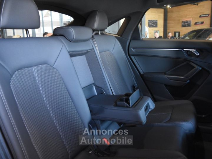 Audi Q3 Sportback 45 TFSIe 245 ch S tronic 6 S line / FULL BLACK / GARANTIE CONSTRUCTEUR 2028 / VOLANT SPORT / VIRTUAL - 12