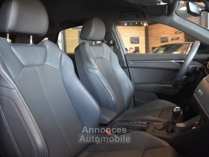 Audi Q3 Sportback 45 TFSIe 245 ch S tronic 6 S line / FULL BLACK / GARANTIE CONSTRUCTEUR 2028 / VOLANT SPORT / VIRTUAL - 13