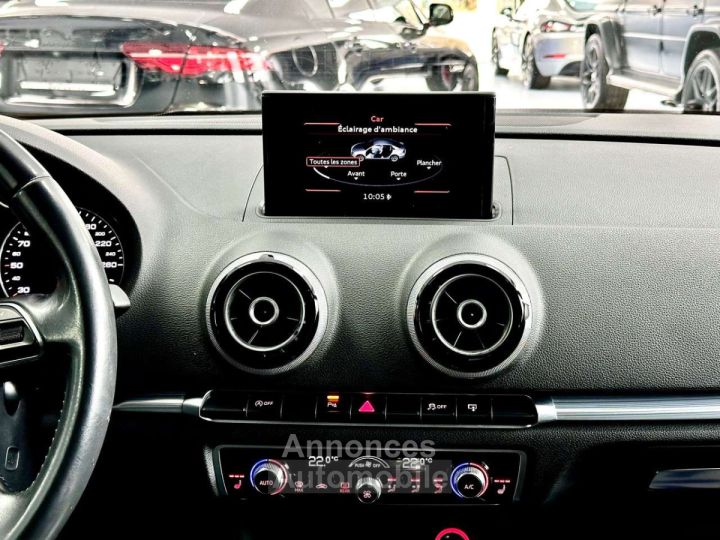 Audi A3 Berline 16 TDi 110cv S LINE EDITION - 12
