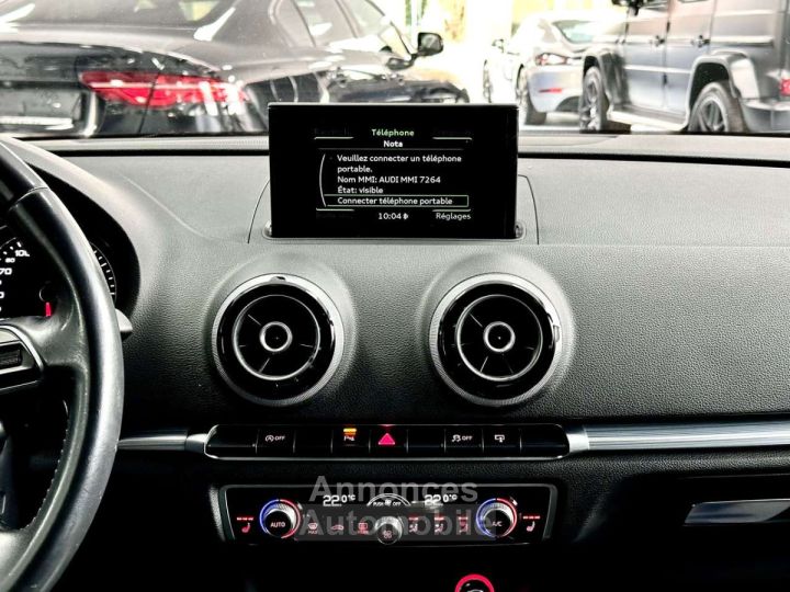 Audi A3 Berline 16 TDi 110cv S LINE EDITION - 14