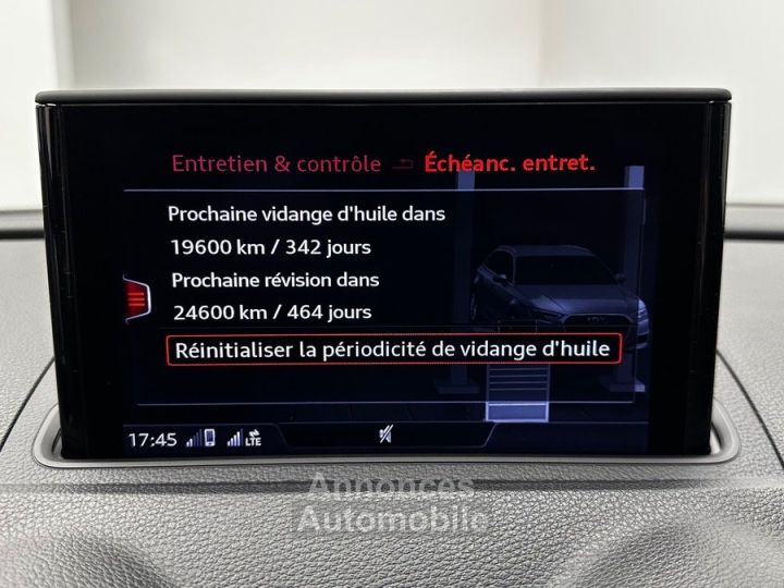 Audi RS3 Sportback 25 400 ch Full Options / Origine France / BO / Keyless / Suivi / TO - 21