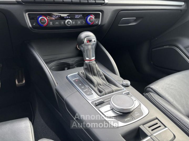 Audi S3 SPORTBACK Berline Quattro 20 TFSI - 300 - BV S-tronic 8V BERLINE  PHASE 1 - 9