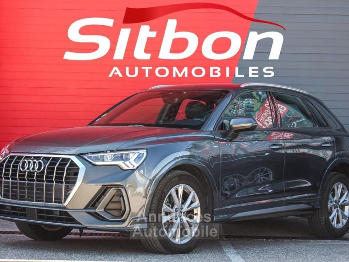 Audi Q3 20 35 TDI 150 S-tronic S Line SELLERIE CUIR - 1