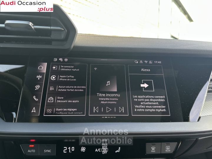 Audi A3 Sportback 35 TFSI Mild Hybrid 150 S tronic 7 S line - 10