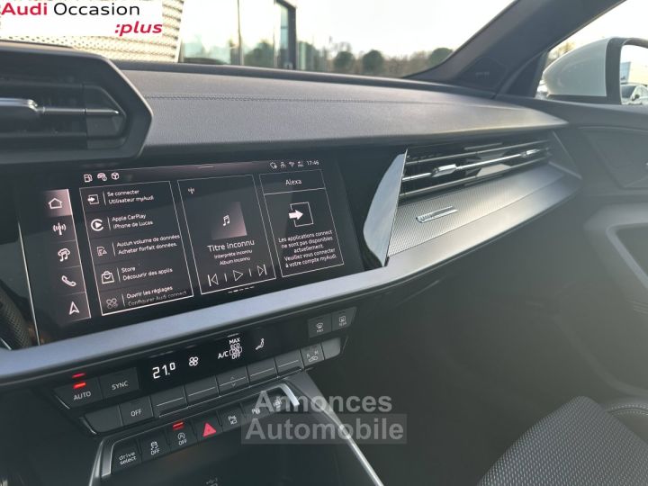 Audi A3 Sportback 35 TFSI Mild Hybrid 150 S tronic 7 S line - 37