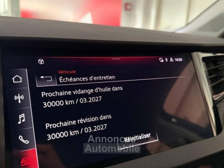 Audi A1 Sportback 25 TFSI 95 ch S tronic 7 Advanced - 23
