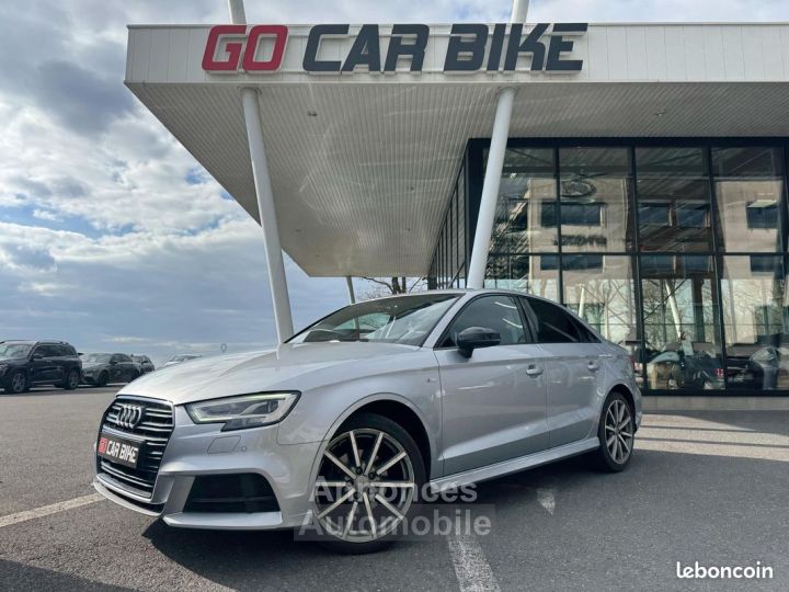 Audi A3 Berline 150CH S Line Garantie 5 ans Bang & Olufsen LED Caméra de recul Carplay Calandre noire 18P 399-mois - 1