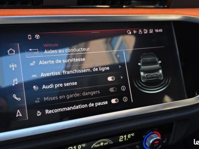 Audi Q3 Sportback 14 45 TFSIE 245 CH 150 PHEV HYBRID 13KWH S-LINE S-TRONIC BVA   - 17