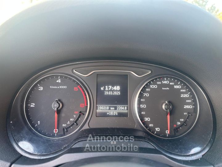 Audi A3 III SPORTBACK 20 TDI 184 S LINE QUATTRO S TRONIC 7 - 14