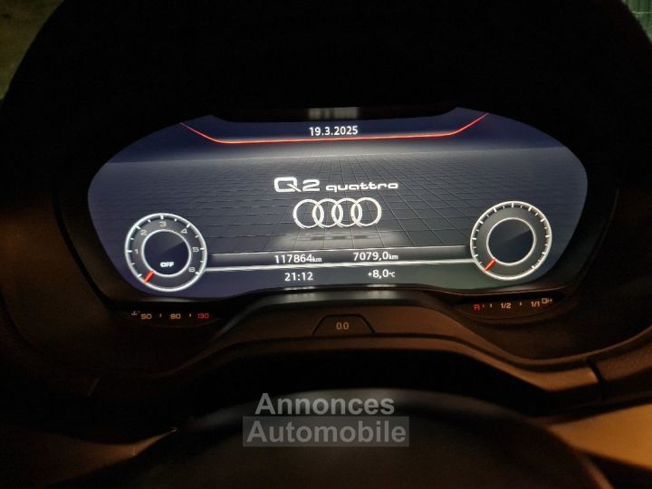 Audi Q2 20 TDI 150 ch S tronic 7 Quattro S Line * Garantie 12 mois * Reprise Possible * - 18