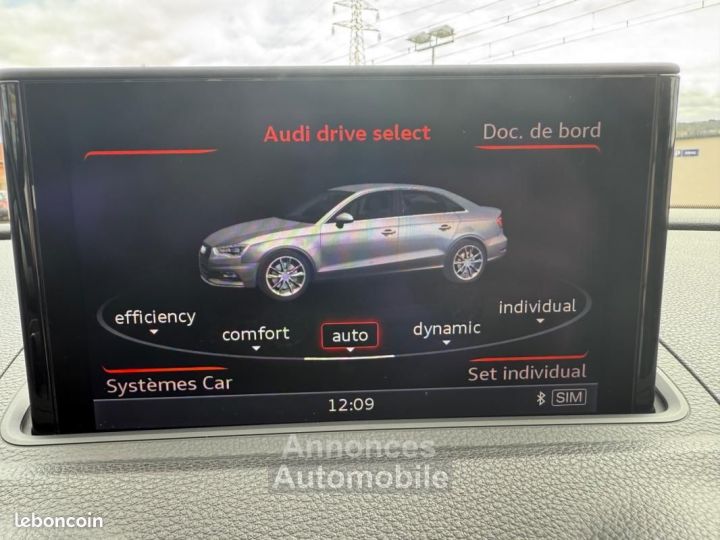 Audi S3 20 TFSI 300CH QUATTRO S-TRONIC BANG & OLUFSEN TOIT OUVRANT SIEGES ELECTRIQUES - 11